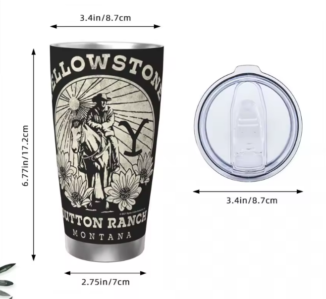 Copo Térmico Yellowstone Montana Ranch