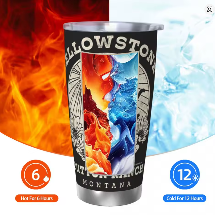 Copo Térmico Yellowstone Montana Ranch