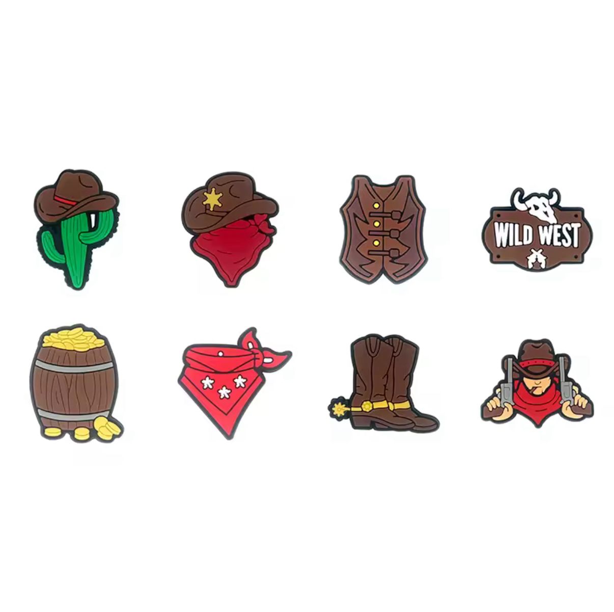 KIT BERLOQUES WESTERS / 8 PEÇAS