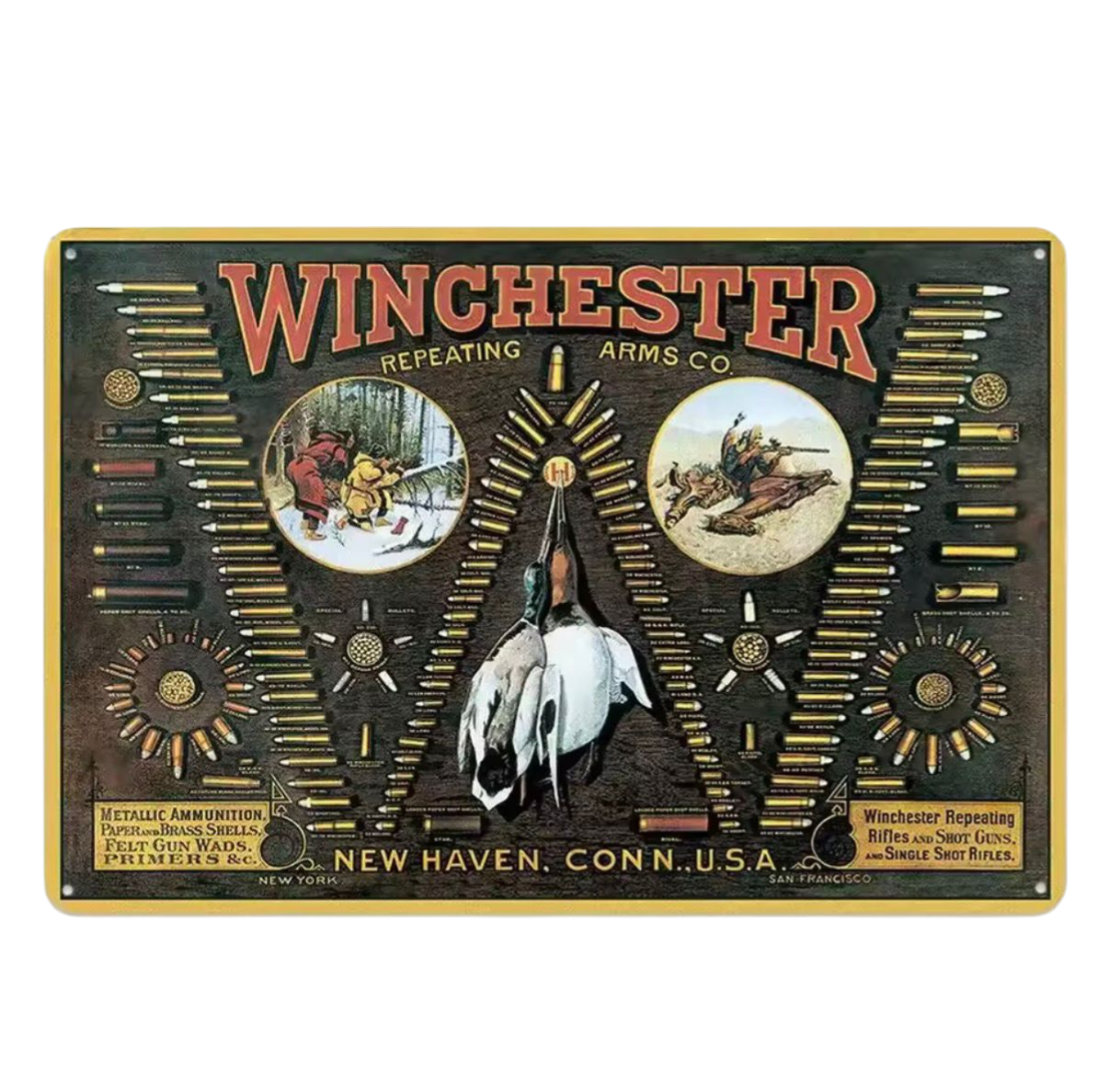Placa Winchester