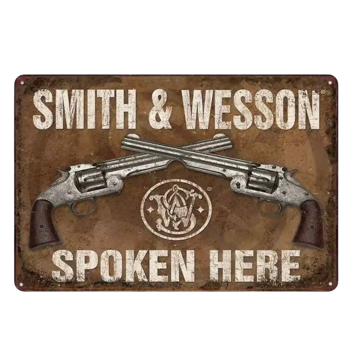 Placa Smith & Wesson