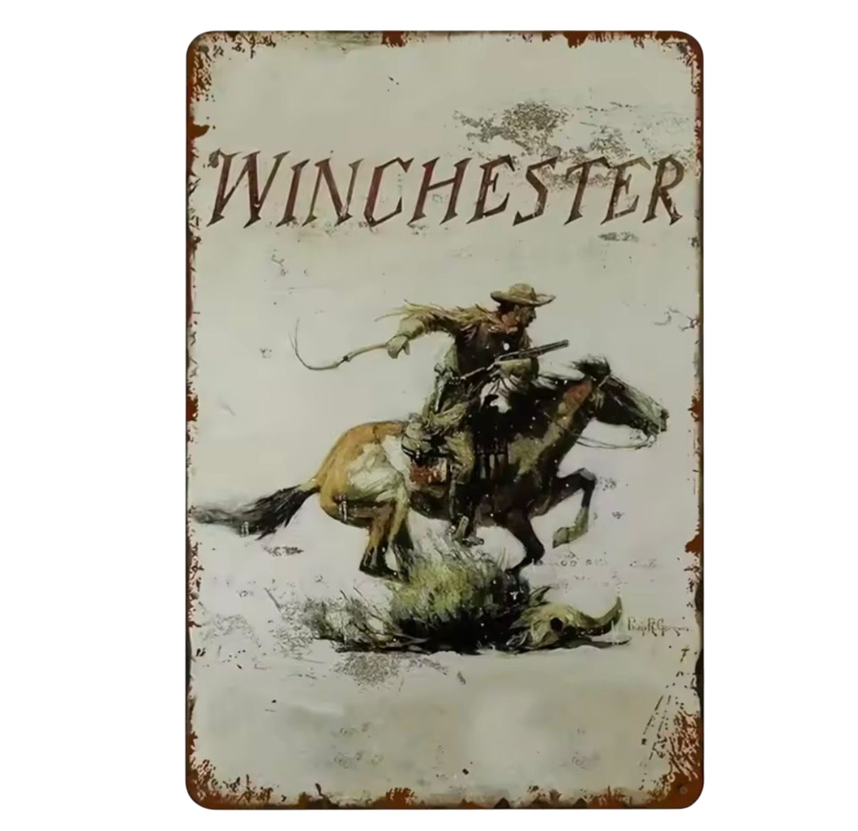 Placa Winchester