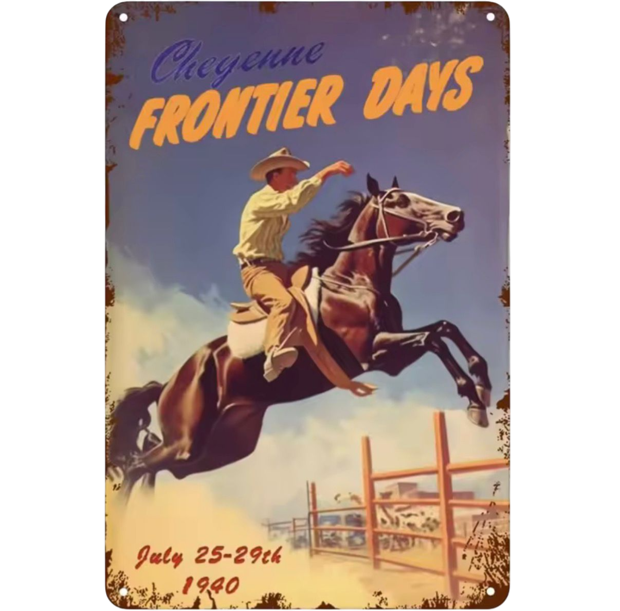 Placa Frontier Days