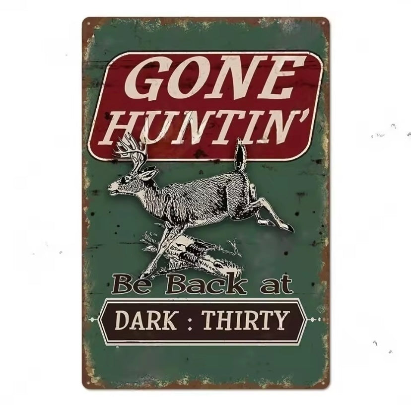 Placa Decorativa Gone - JHR COMPANY LTDA