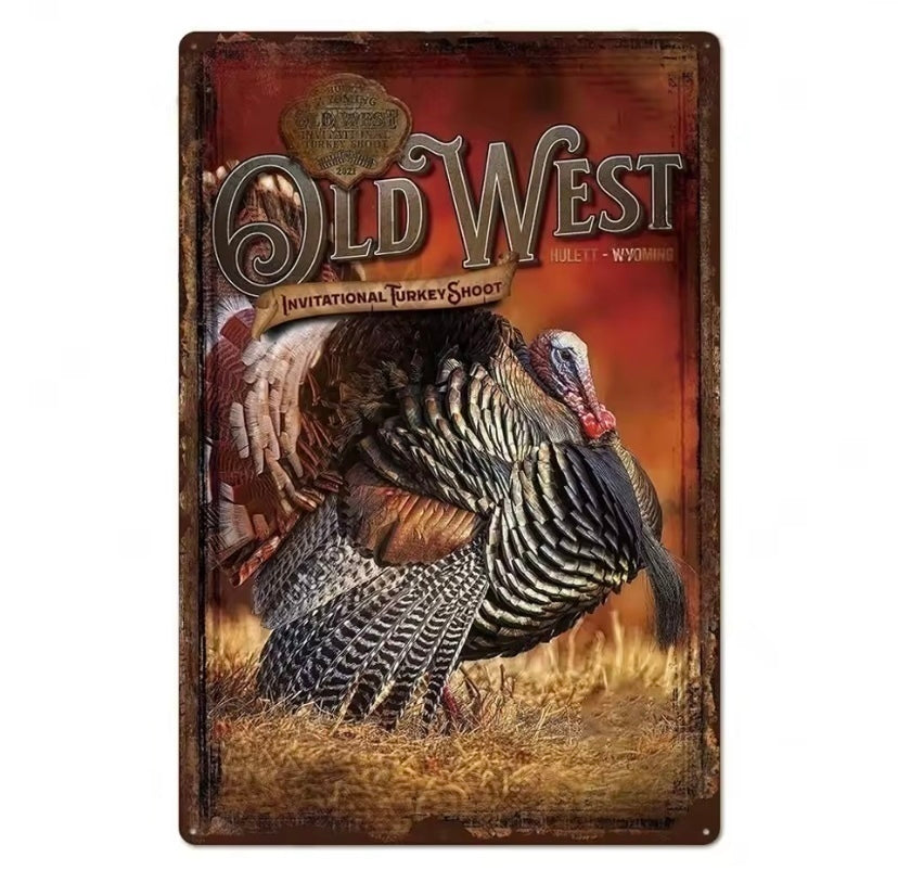 Placa Decorativa West - JHR COMPANY LTDA