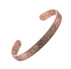 Bracelete De Cobre Floral - JHR COMPANY LTDA