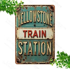 Placa Decorativa Yellowstone - JHR COMPANY LTDA