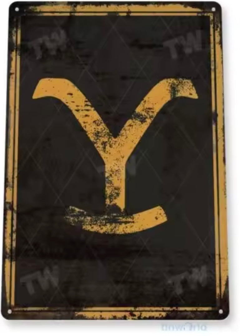 Placa Decorativa Yellowstone - JHR COMPANY LTDA