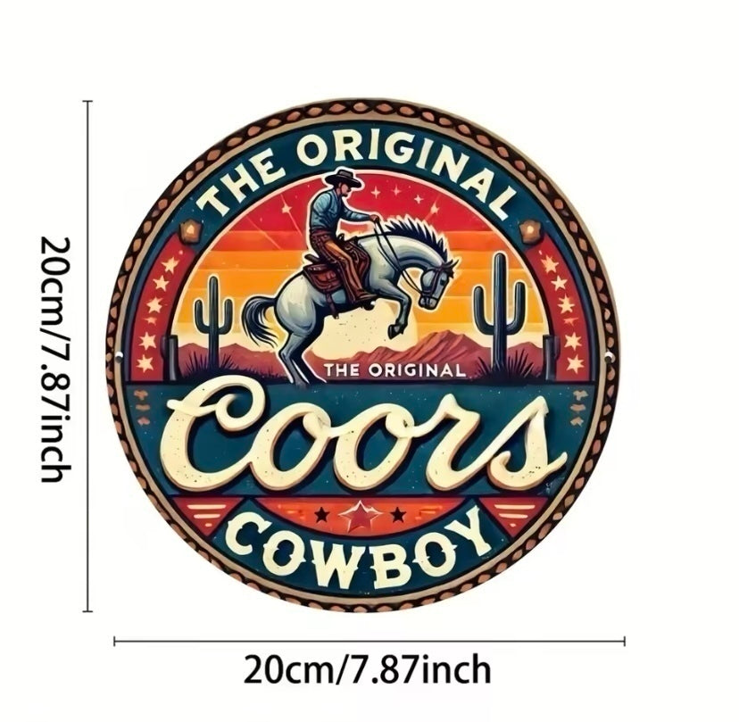 Placa Decorativa Coors - JHR COMPANY LTDA