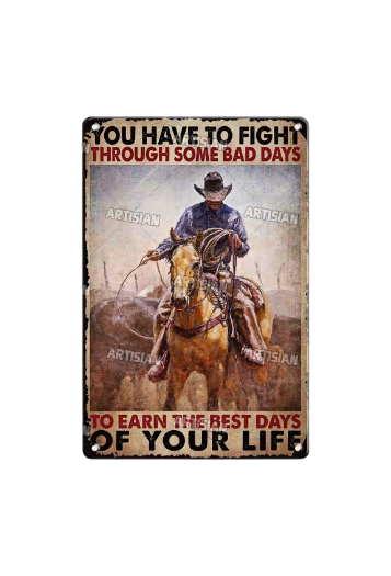 Placa Horse & Life